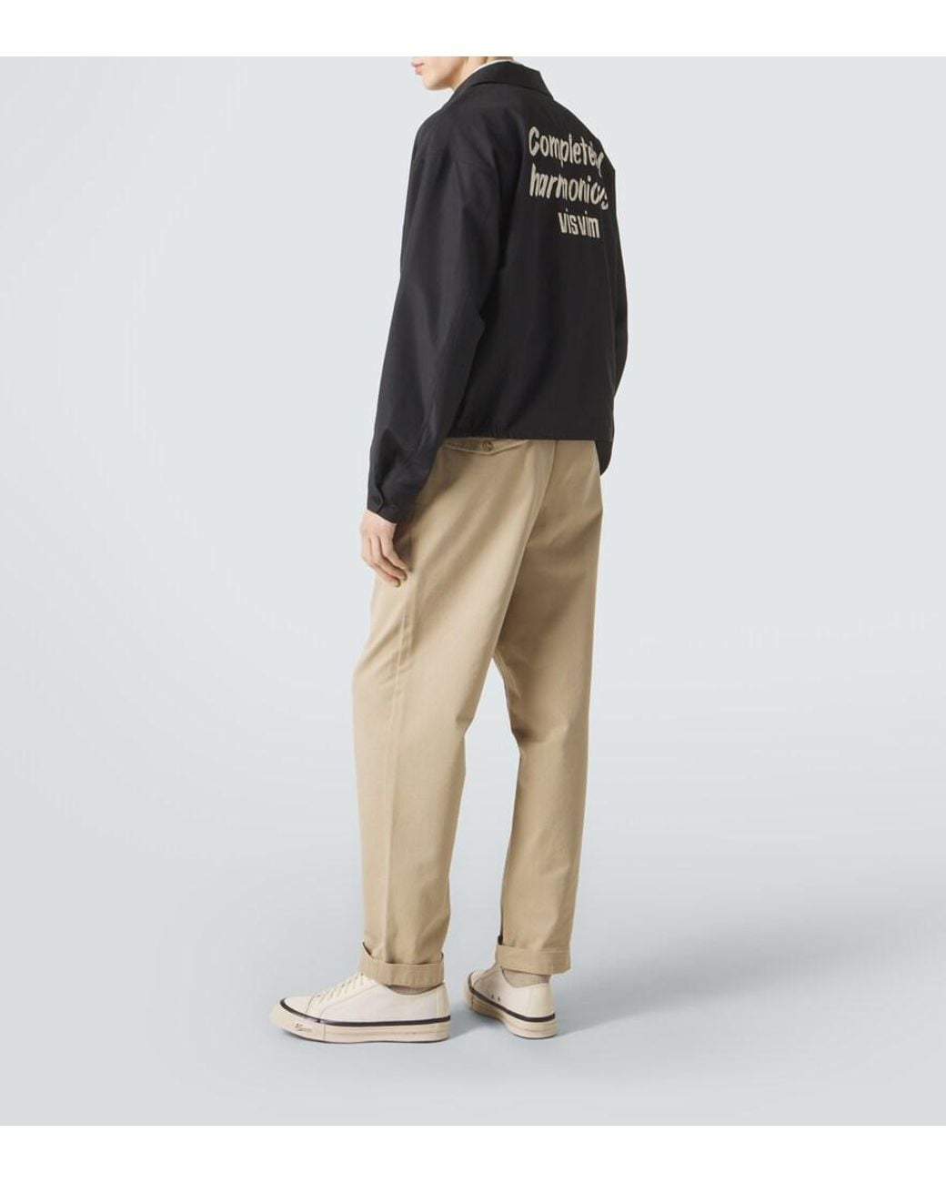 Visvim Blue Somer Silk And Wool Jacket for men