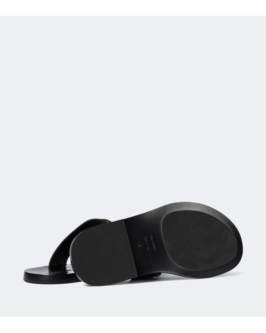 Tom Ford Brown Leather Thong Sandals for men