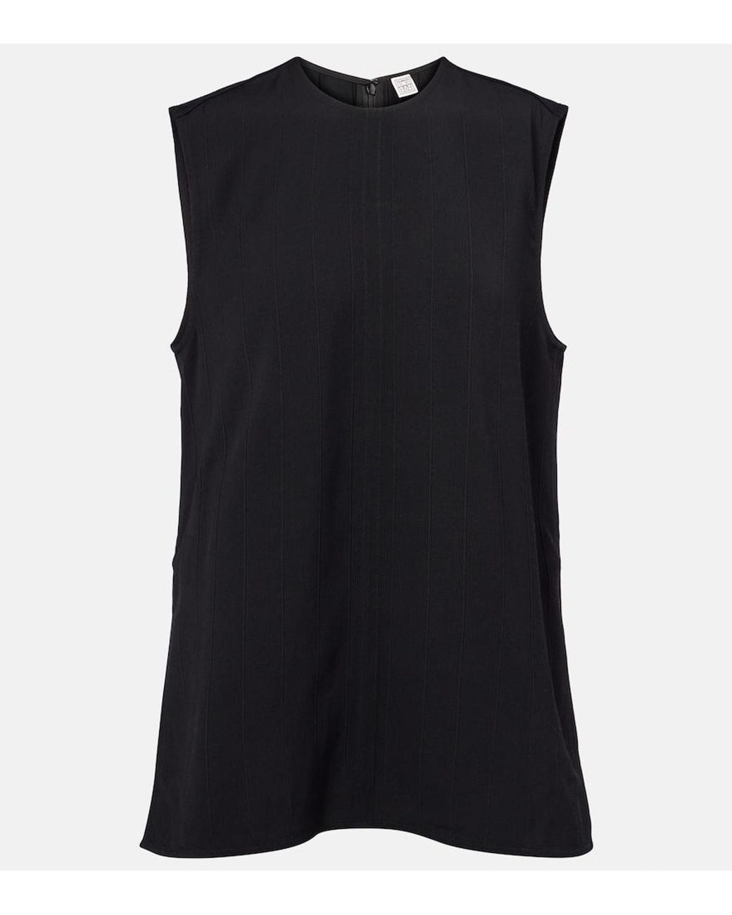 Totême Black Striped Top