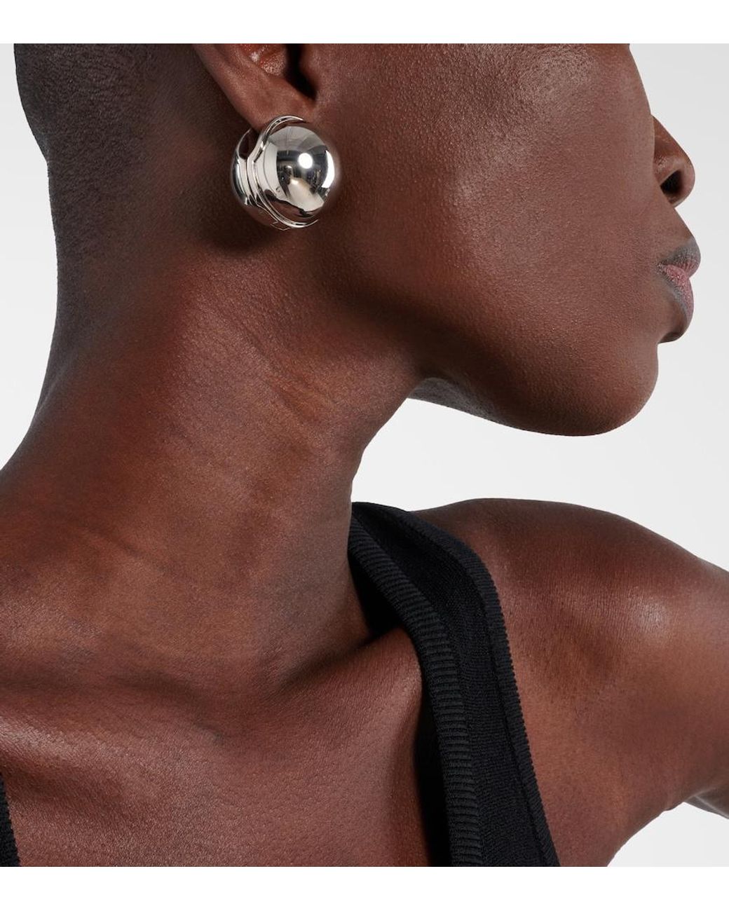 Alaïa White Ohrringe