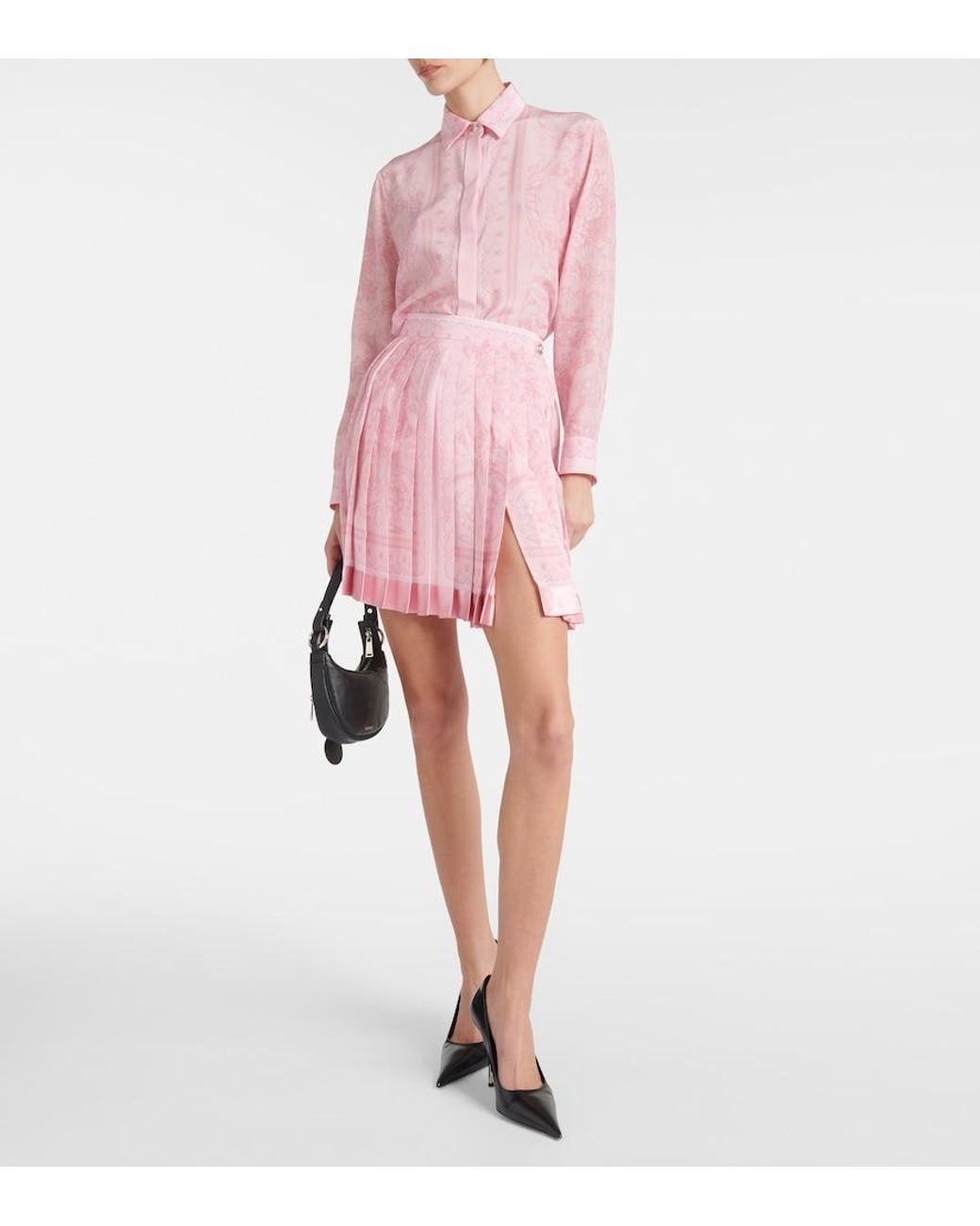 Short Skirts Versace en coloris Pink