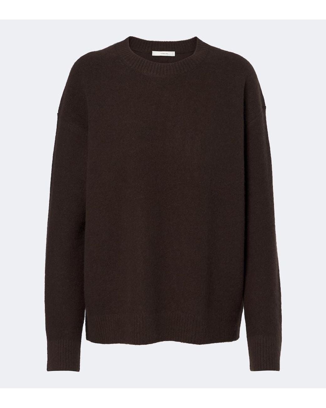Vince Brown Plush Cashmere Sweater