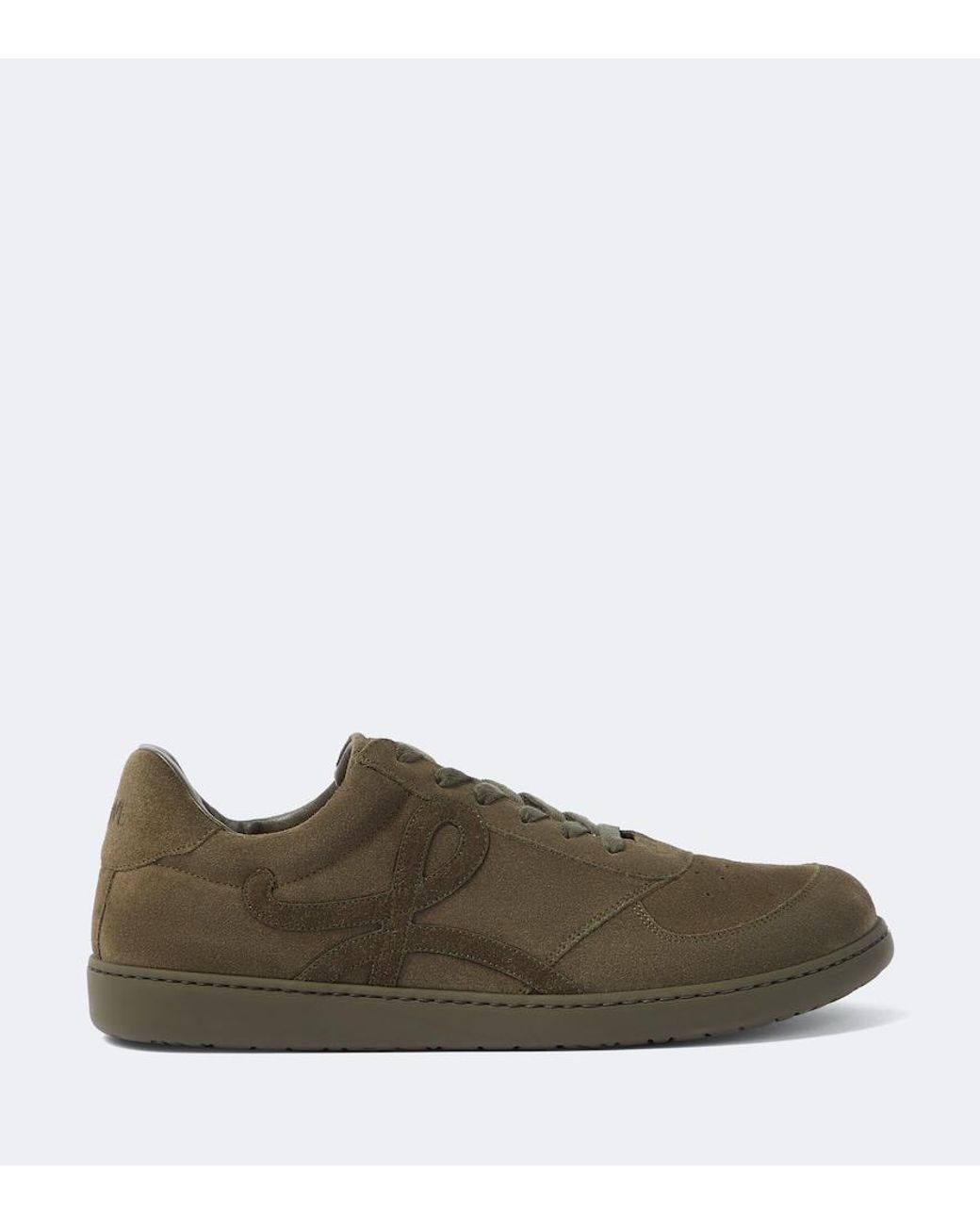 Loewe Green Suede Jambo Sneakers for men