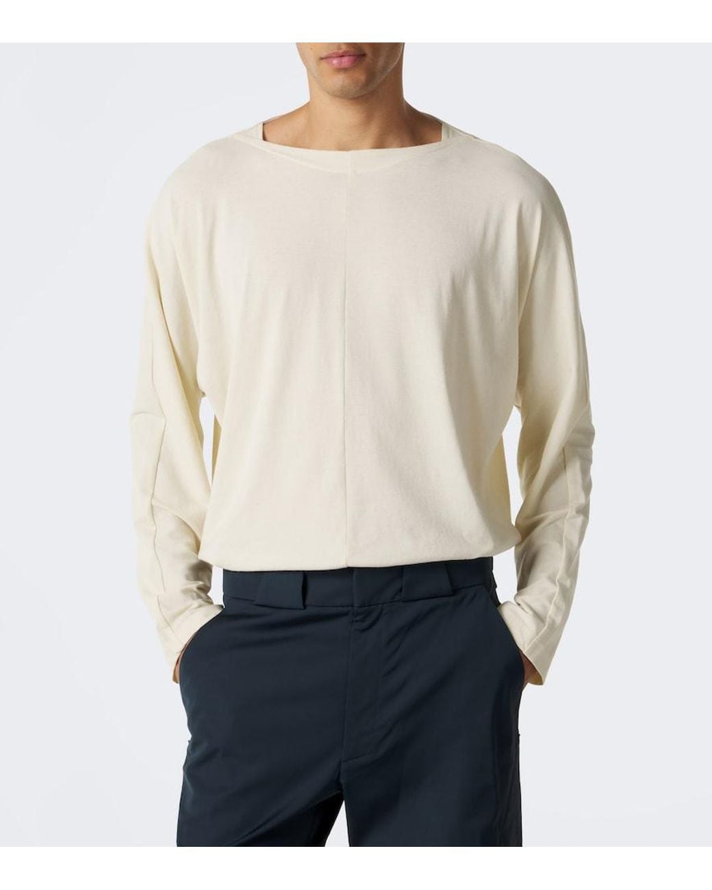 Kiko Kostadinov White Tomelilla Cotton Jersey T-Shirt for men
