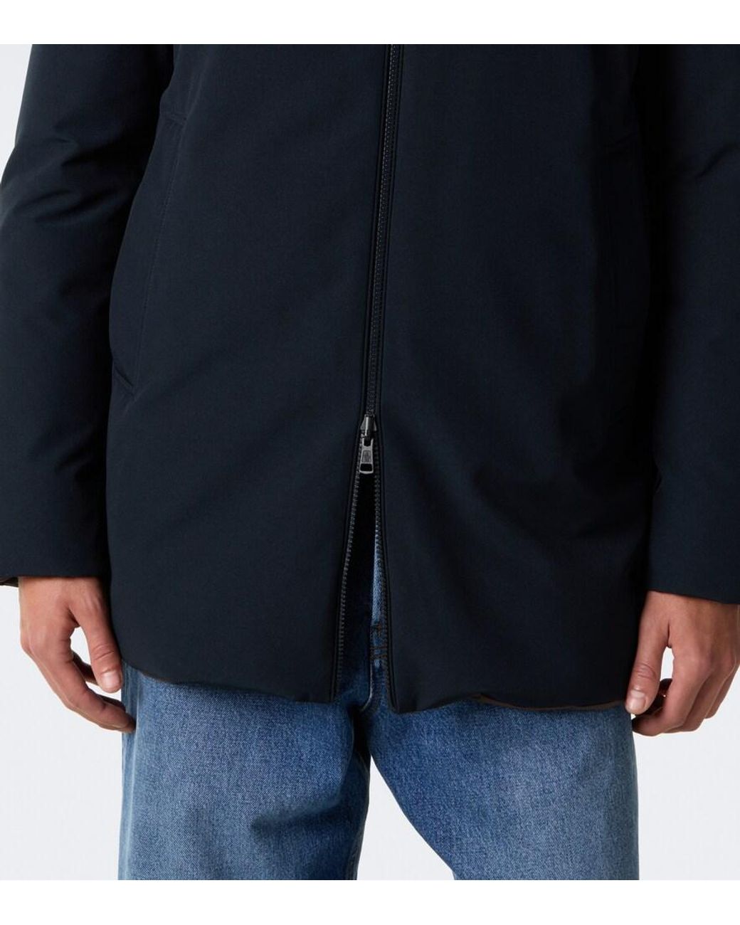 Moncler Blue Edit Reversible Down Jacket for men