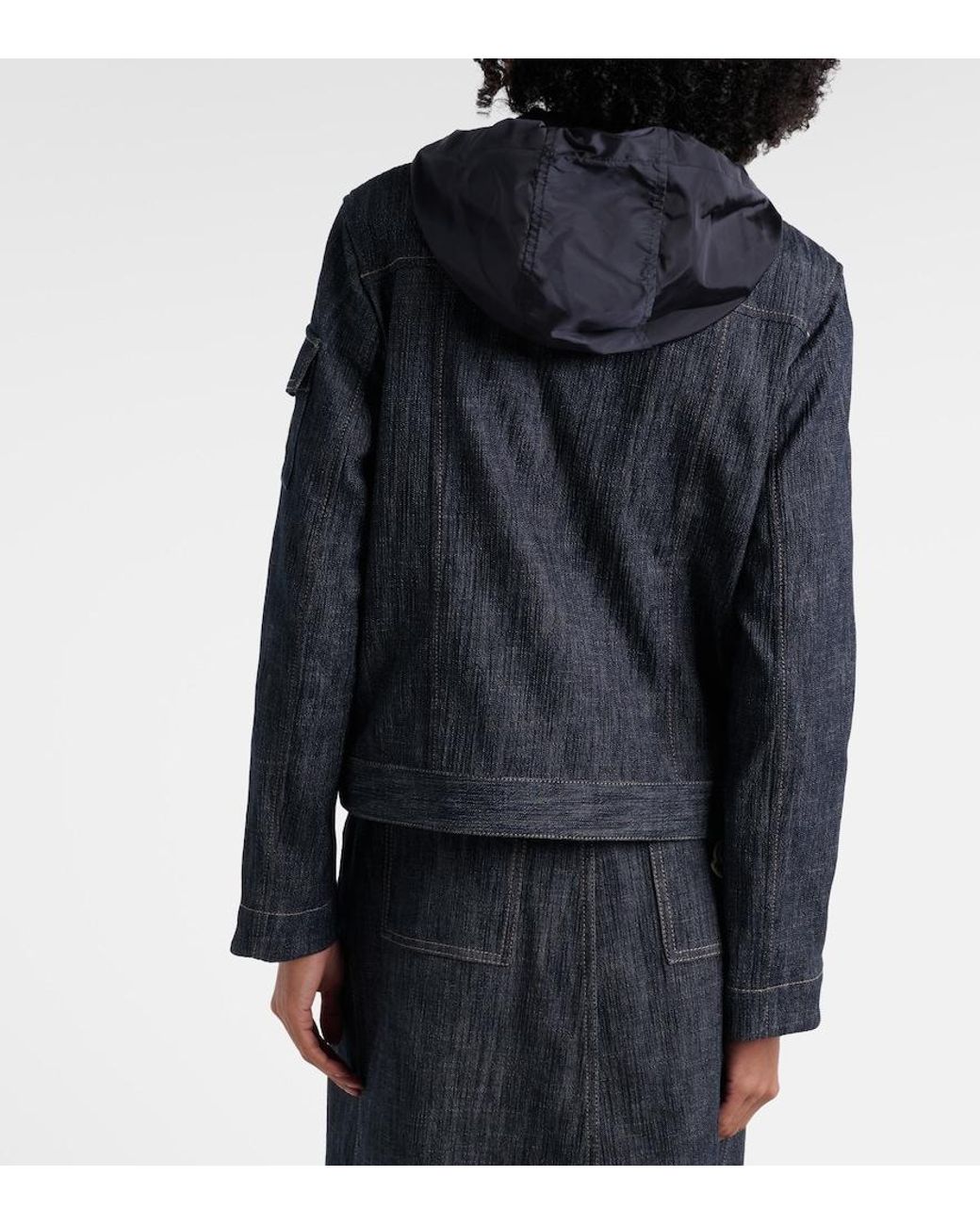 Moncler Blue Denim Jackets