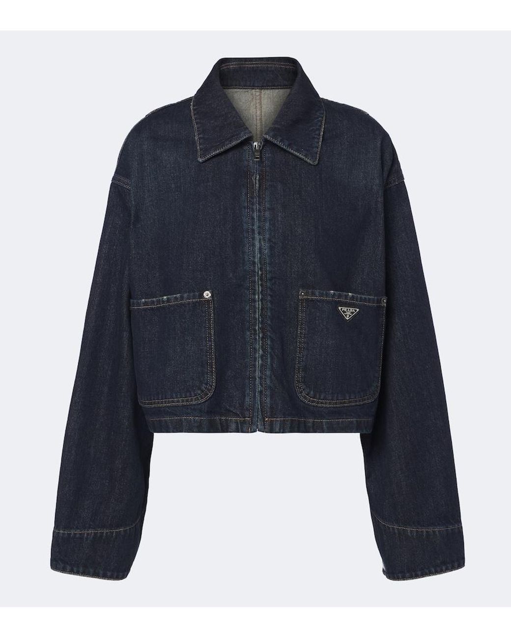 Prada Blue Denim Jacket