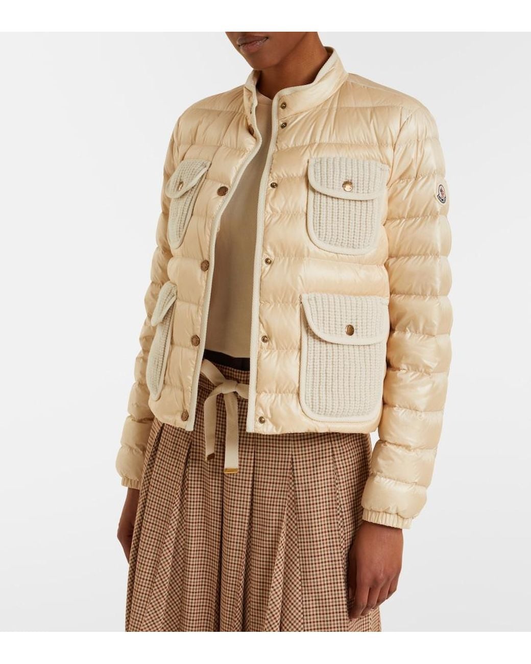 Moncler Natural Furet Down Jacket