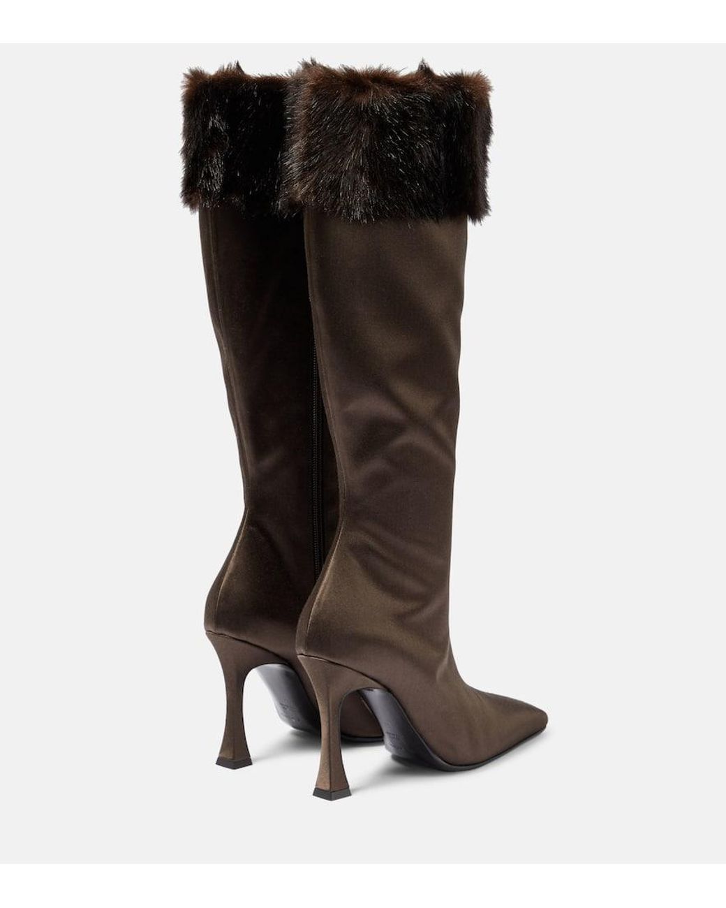 Adanna faux fur 2025 trim boots