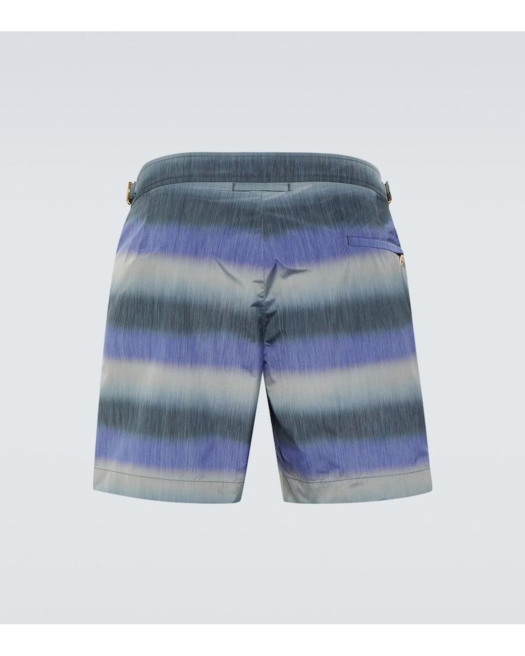 Orlebar Brown Blue Printed Swim Trunks for men