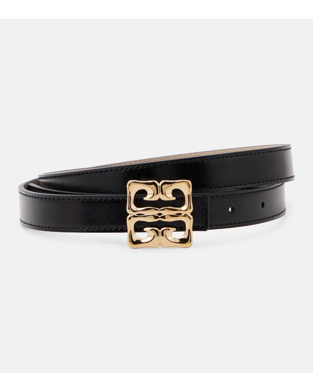 【新品】Givenchy 4g Liquid Reversible Belt givenchy-black-4G-Liquid-