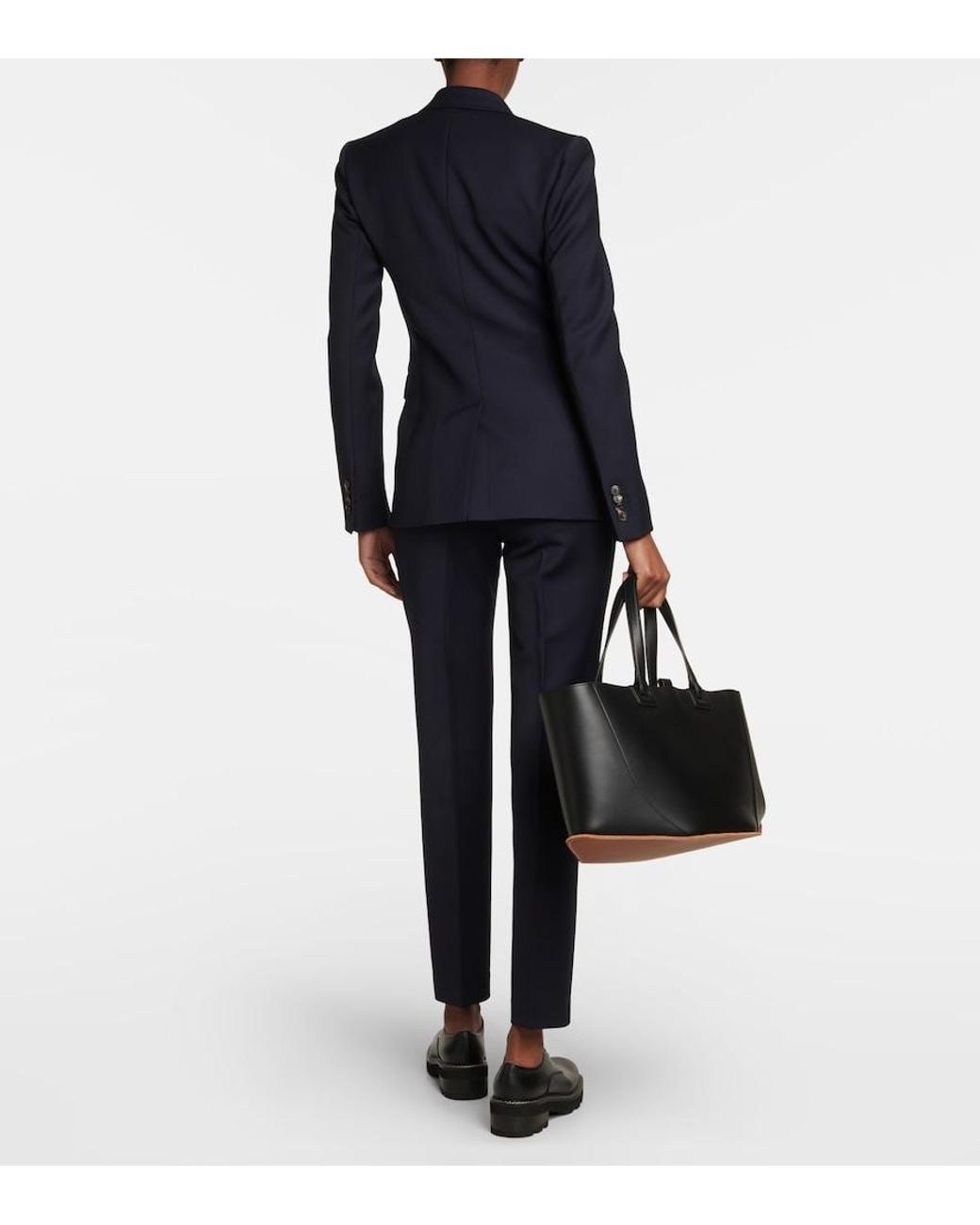 Gabriela Hearst Blue Angela Wool Blazer