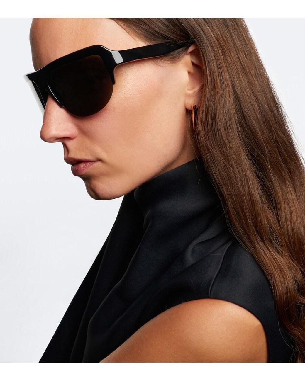 Khaite Gray 1975C Flat-Top Sunglasses