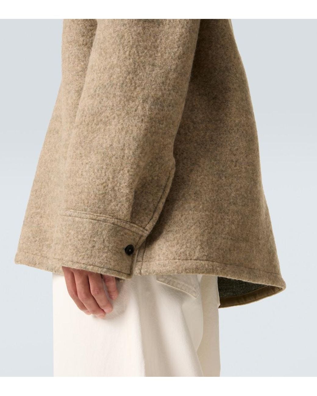 Jil Sander Natural Wool-Blend Blouson for men