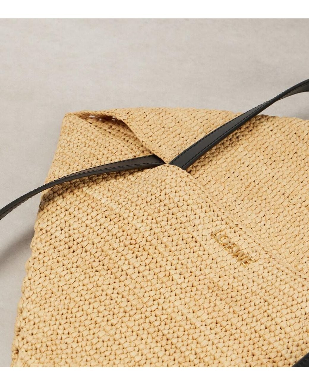 Loewe Natural Paula's Ibiza Puzzle Fold Medium Tote Bag