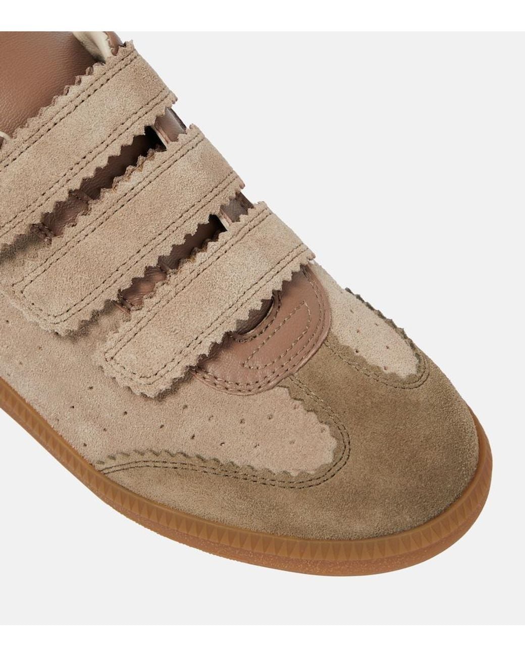 Isabel Marant Brown Taupe Beth Sneakers