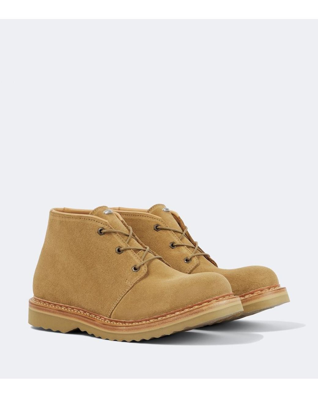 Our Legacy Brown Chukka Suede Desert Boots for men