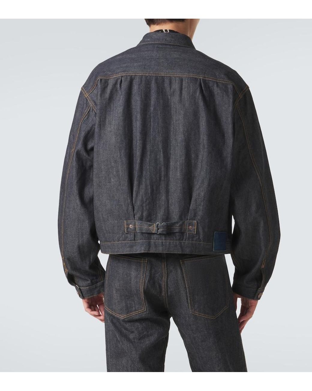 Chaqueta 102Xx De Denim Visvim de hombre de color Black