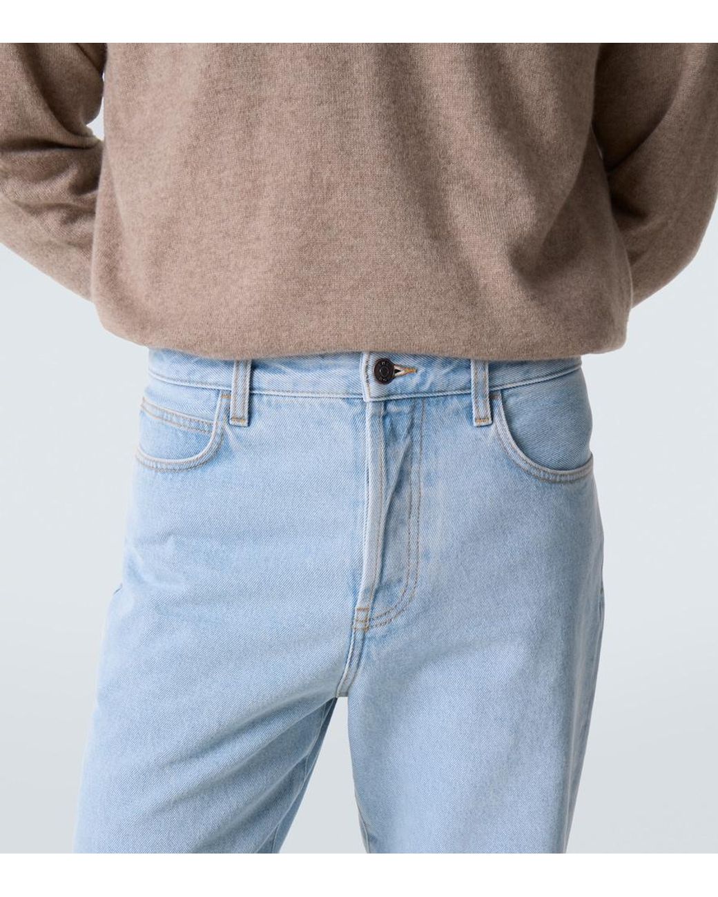 Jeans Rectos Morton The Row de hombre de color Blue