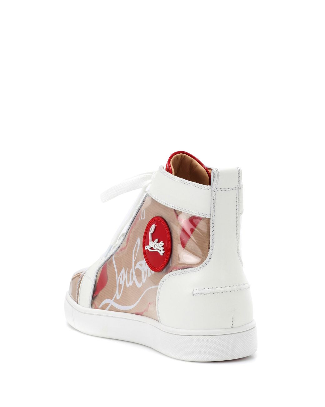 Christian Louboutin Louis Loubi Kraft Pvc Sneakers Lyst