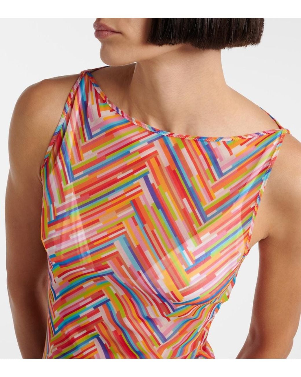 Missoni Pink Zigzag Beach Dress