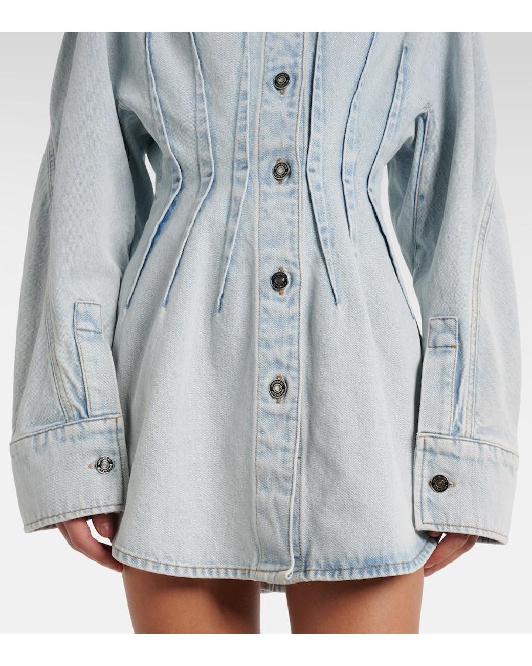 Givenchy Blue Denim Minidress