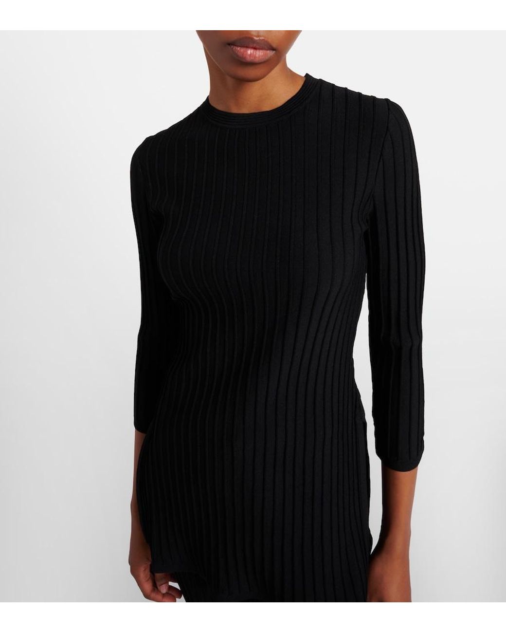 Max Mara Black Aderire Top