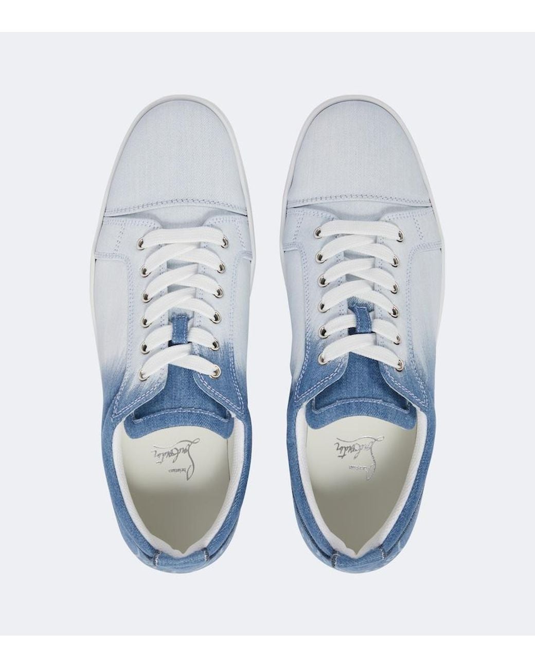Christian Louboutin Blue Sneakers Fun Louis Junior for men