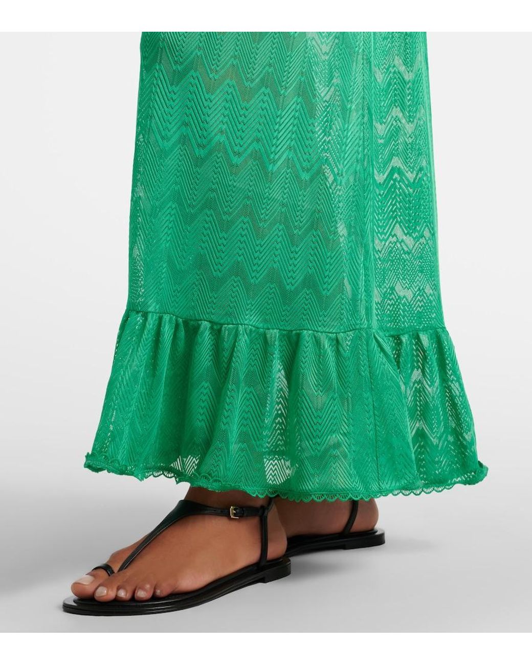 Melissa Odabash Green Tessa Beach Cover-Up