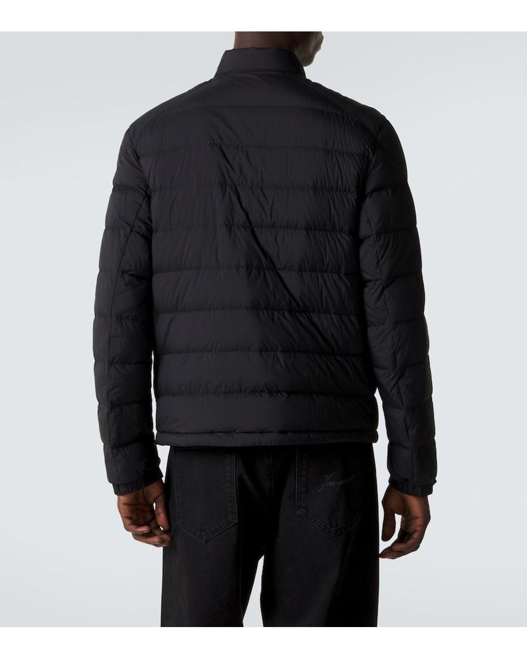 Moncler Blue Selves Down Jacket for men