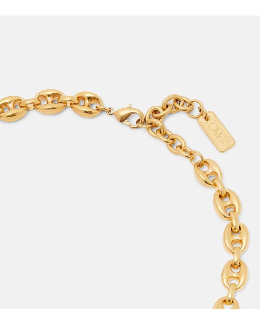 Chloé Metallic Choker Bloom