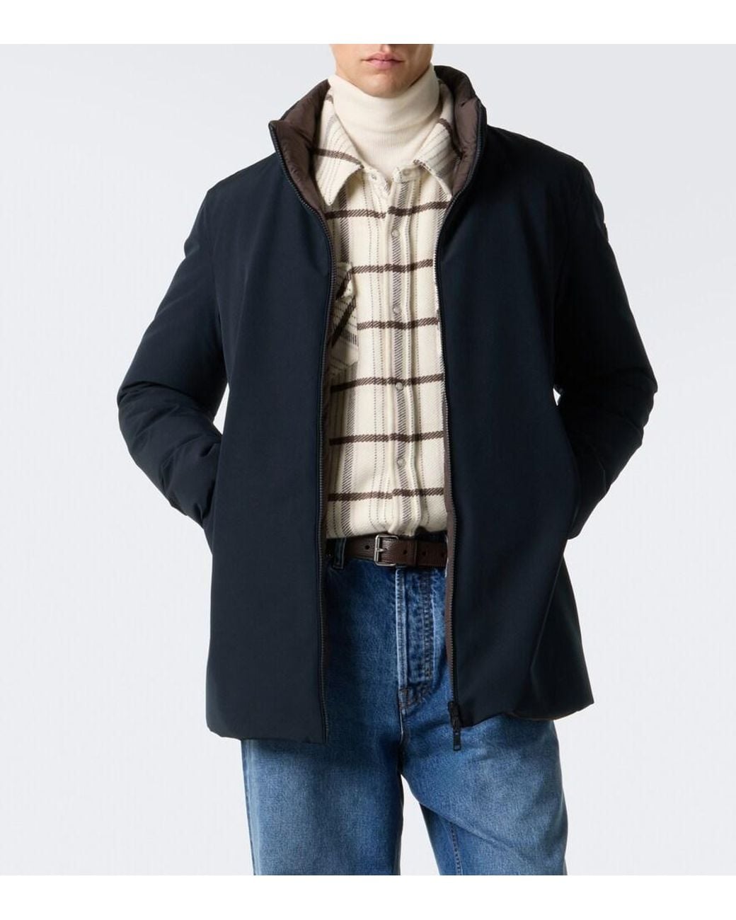 Moncler Blue Edit Reversible Down Jacket for men