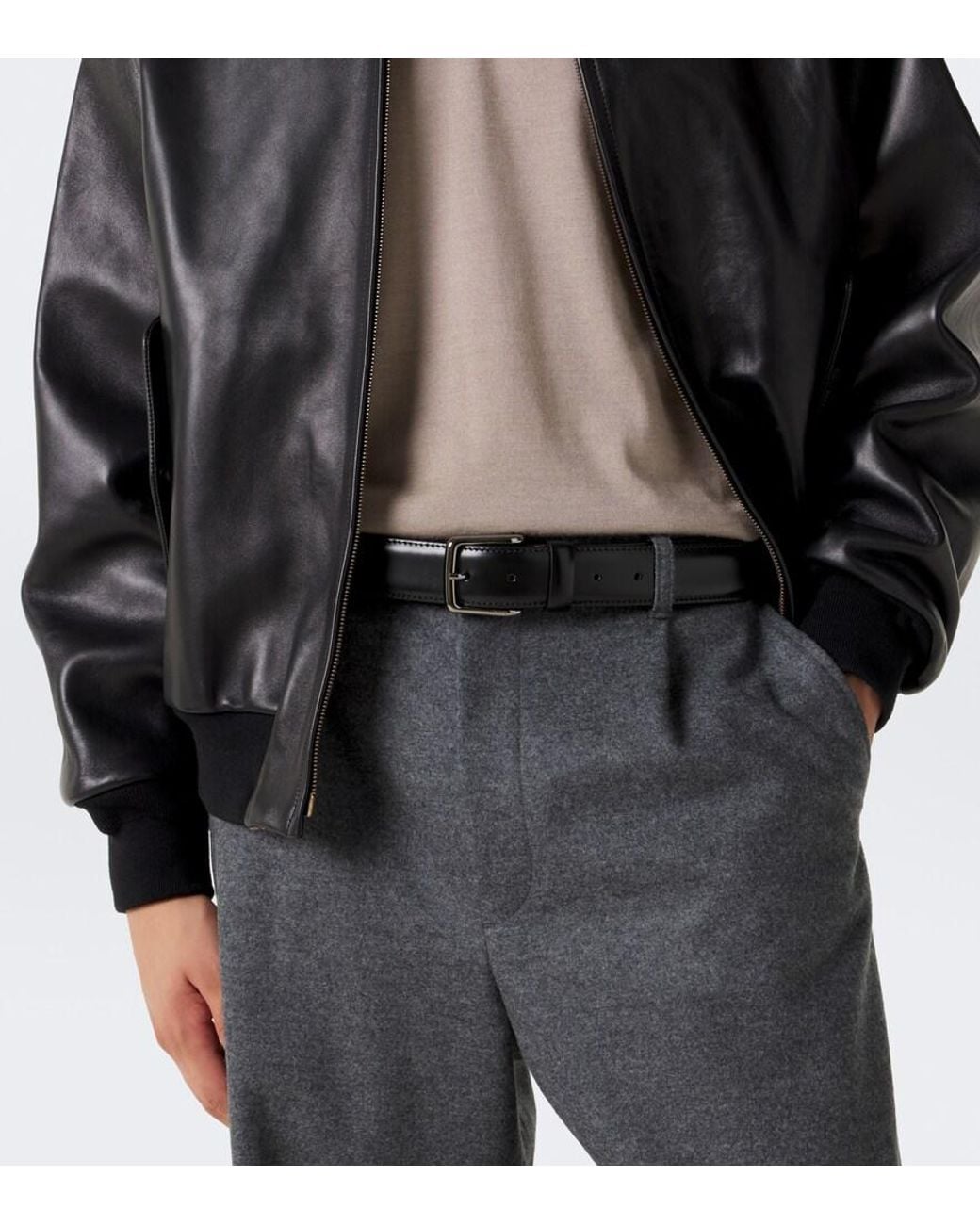 Tod's Guertel Aus Leder in Black für Herren