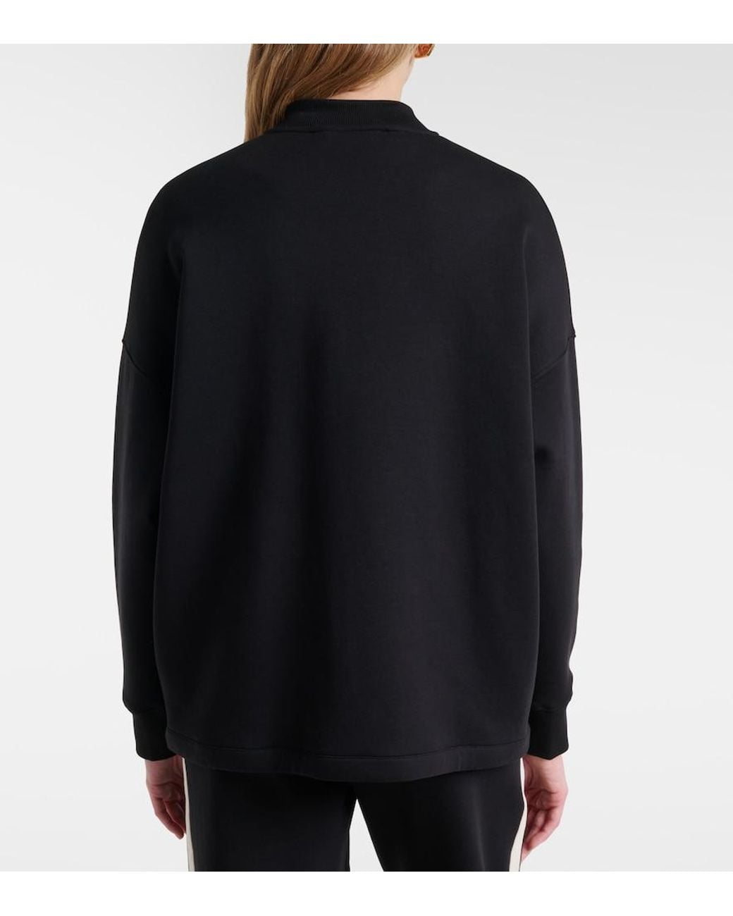 Max Mara Black Radioso Cotton-Blend Blouson Jacket