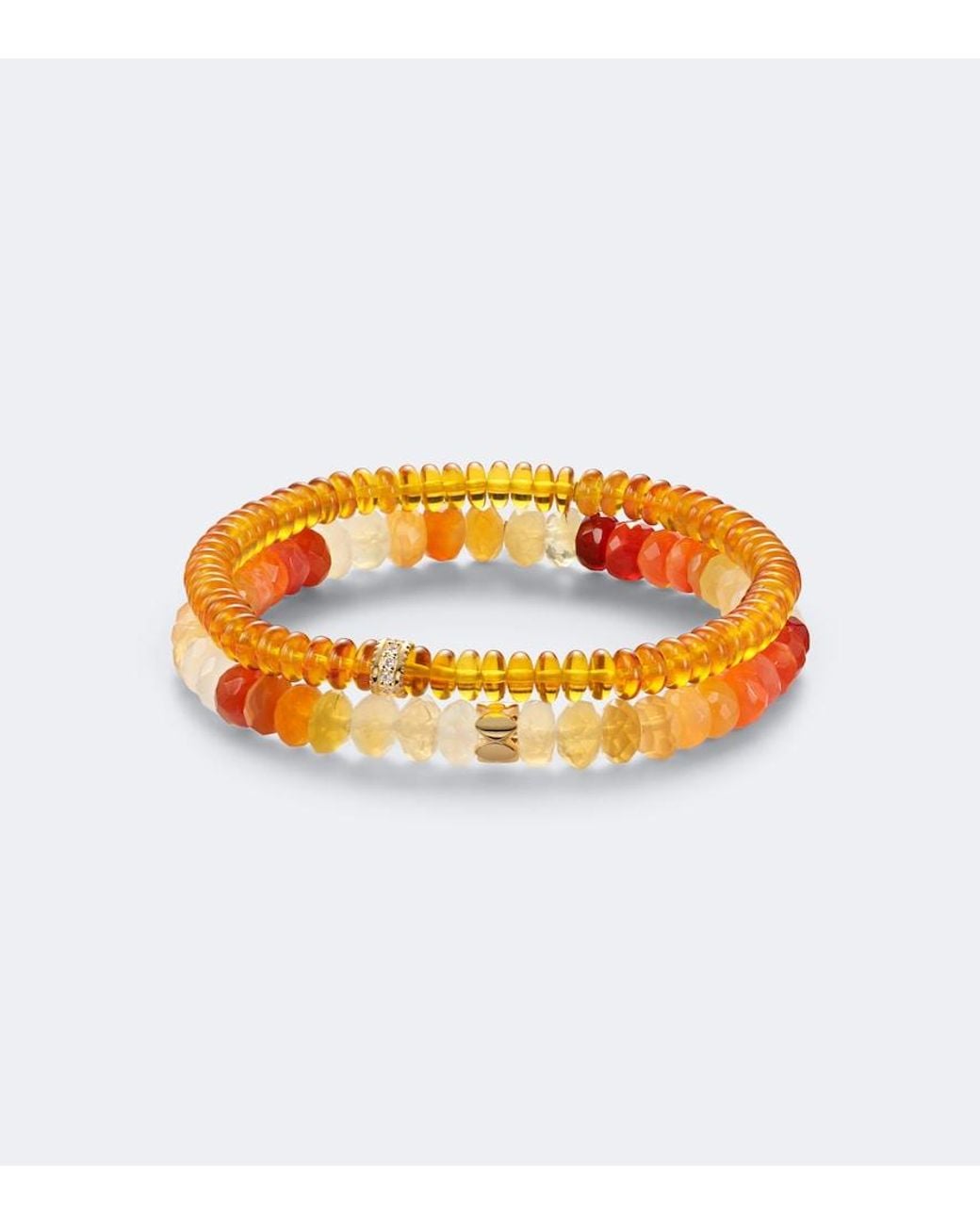 Bracciale di Sydney Evan in Orange da Uomo