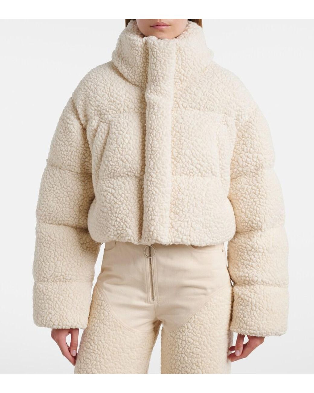 CORDOVA Natural Kozzy Wool-Blend Down Jacket