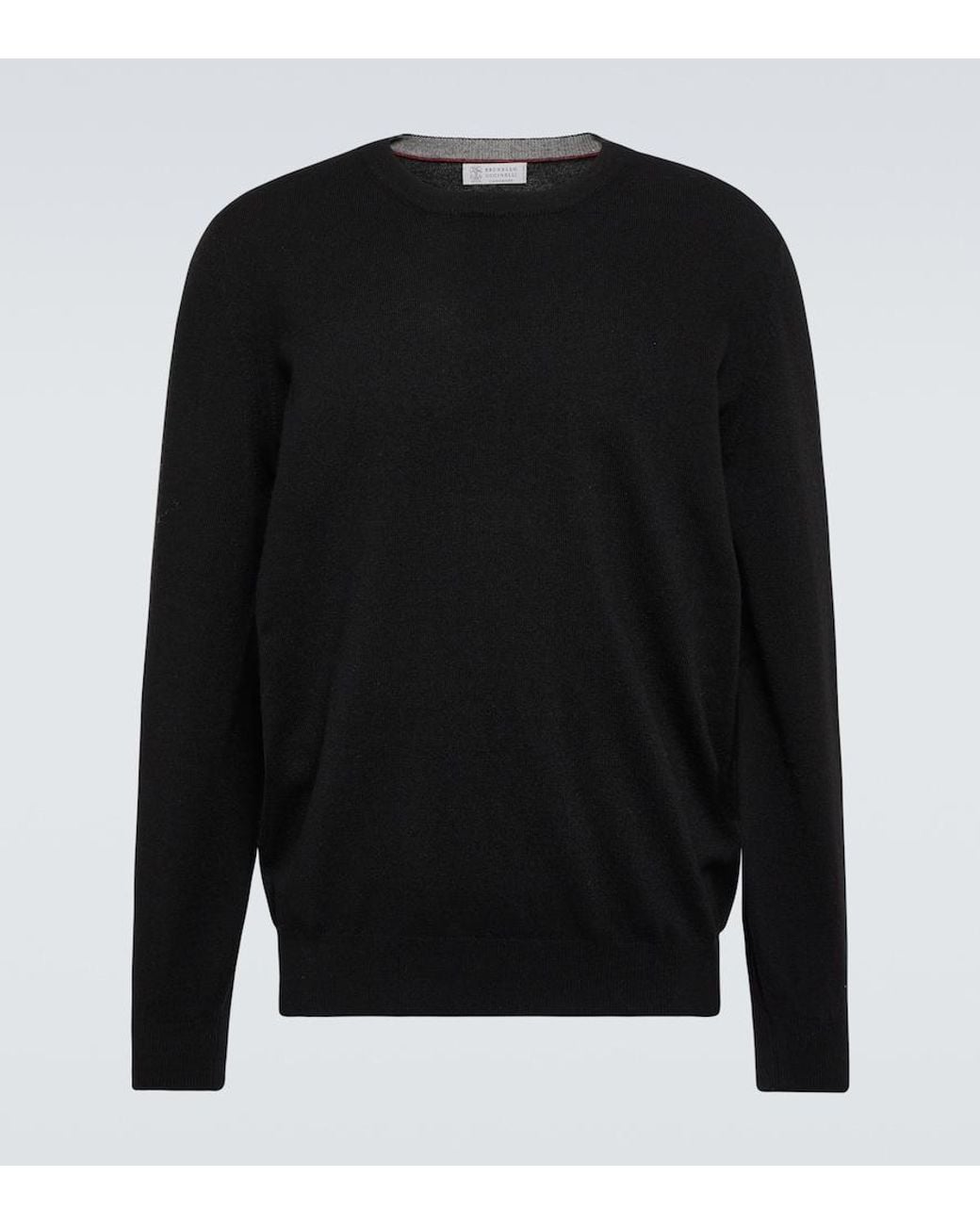 Pullover di Brunello Cucinelli in Black da Uomo