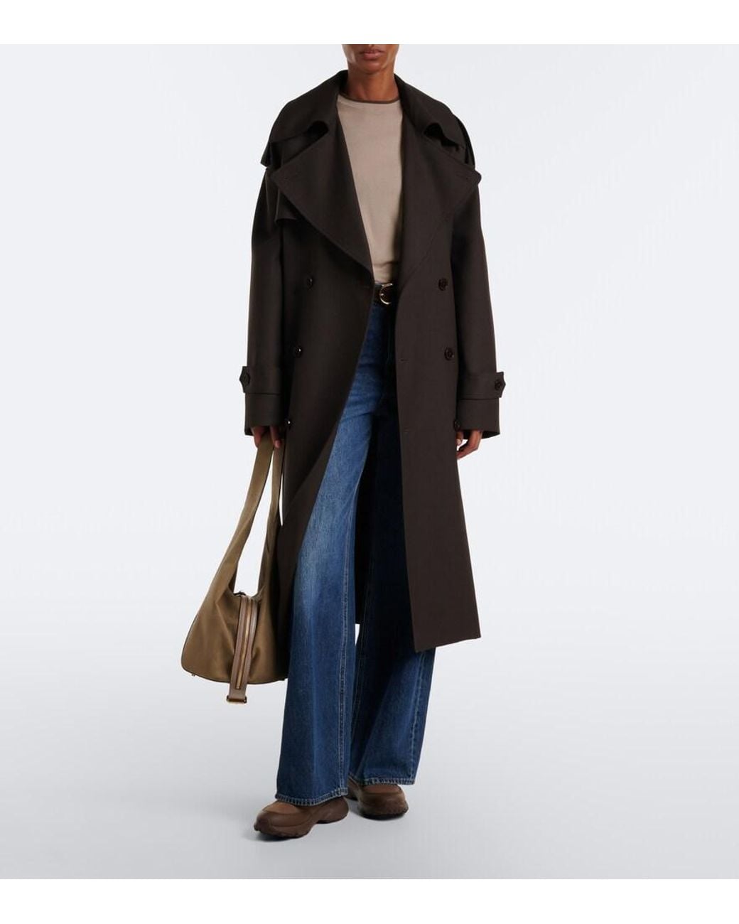 Tod's Brown Knitted Leather Ankle Boots