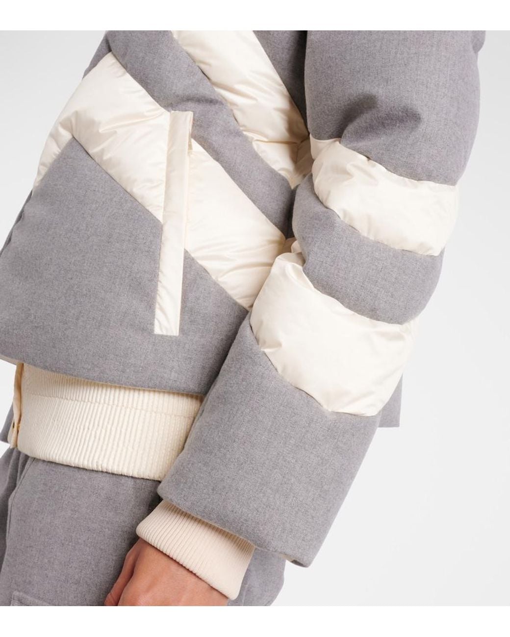 Bogner Gray Valea Down Ski Jacket