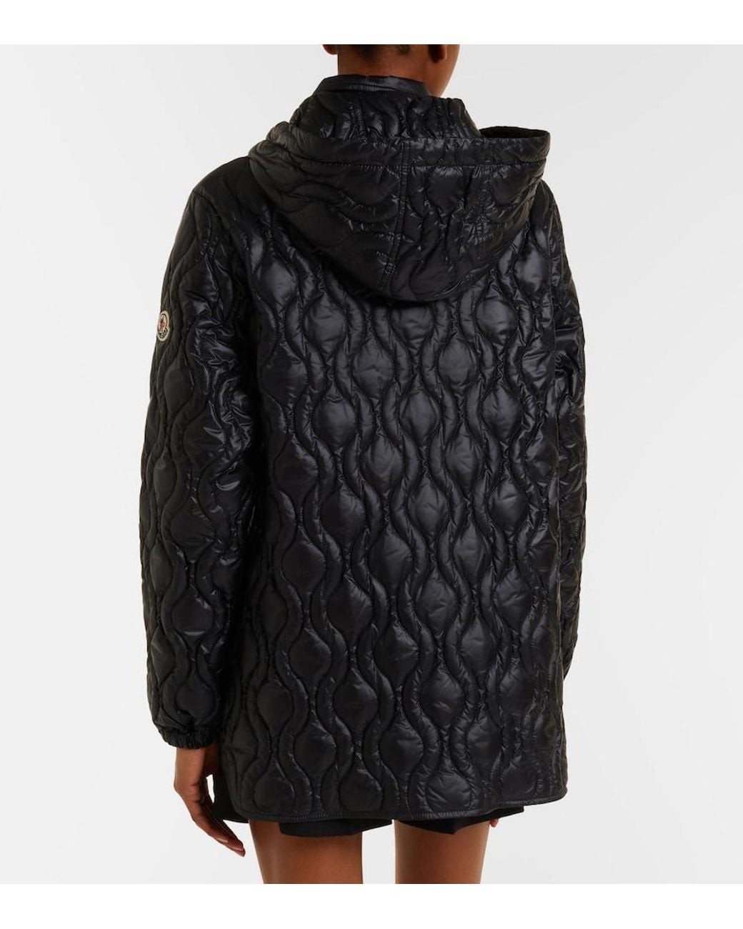 Moncler Black Balette Quilted Down Jacket