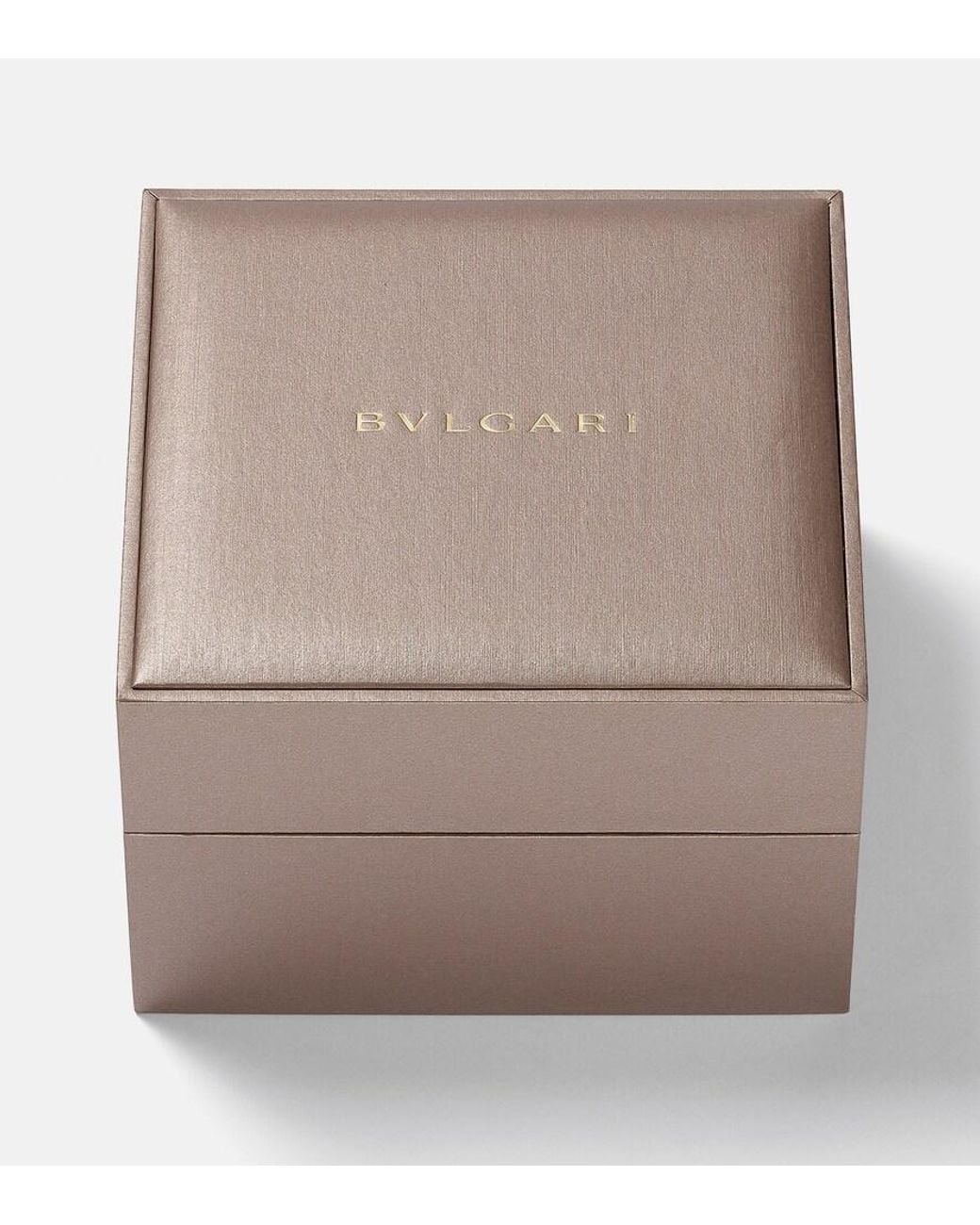BVLGARI Metallic Serpenti Seduttori 18Kt Rose Watch With Rubellite