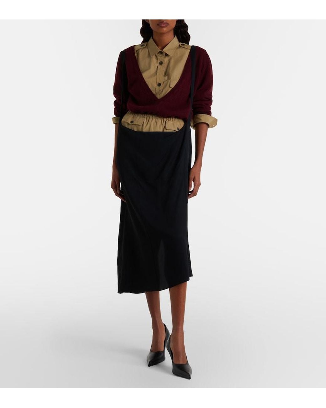 Prada Natural Cotton Poplin Shorts