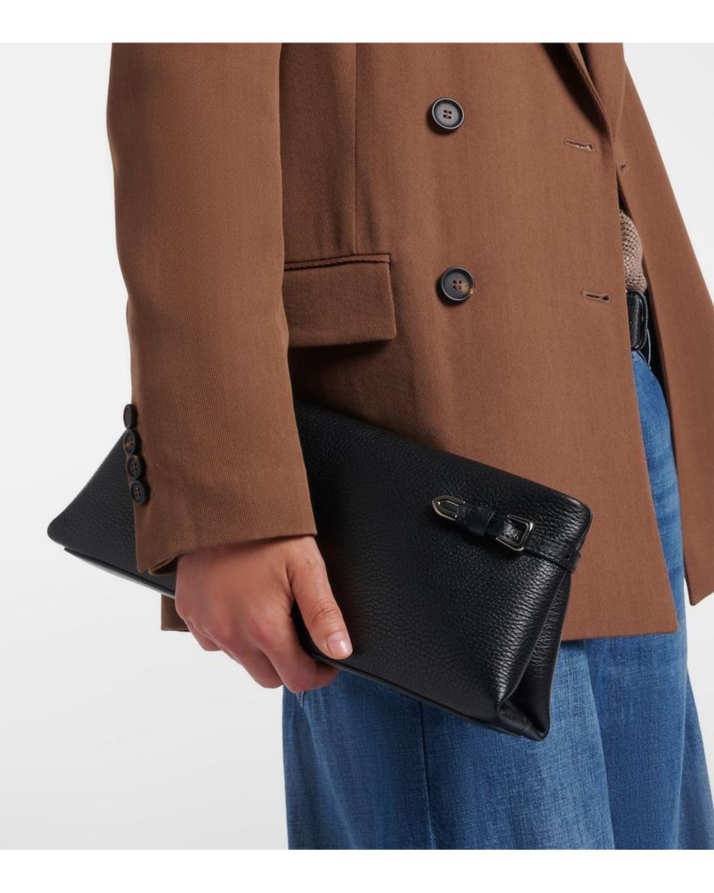 Clutch Small di Brunello Cucinelli in Black