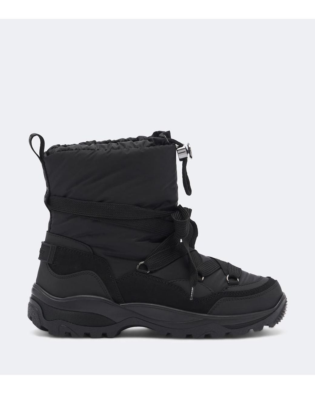 Bogner Black Alta Badia Technical Snow Boots
