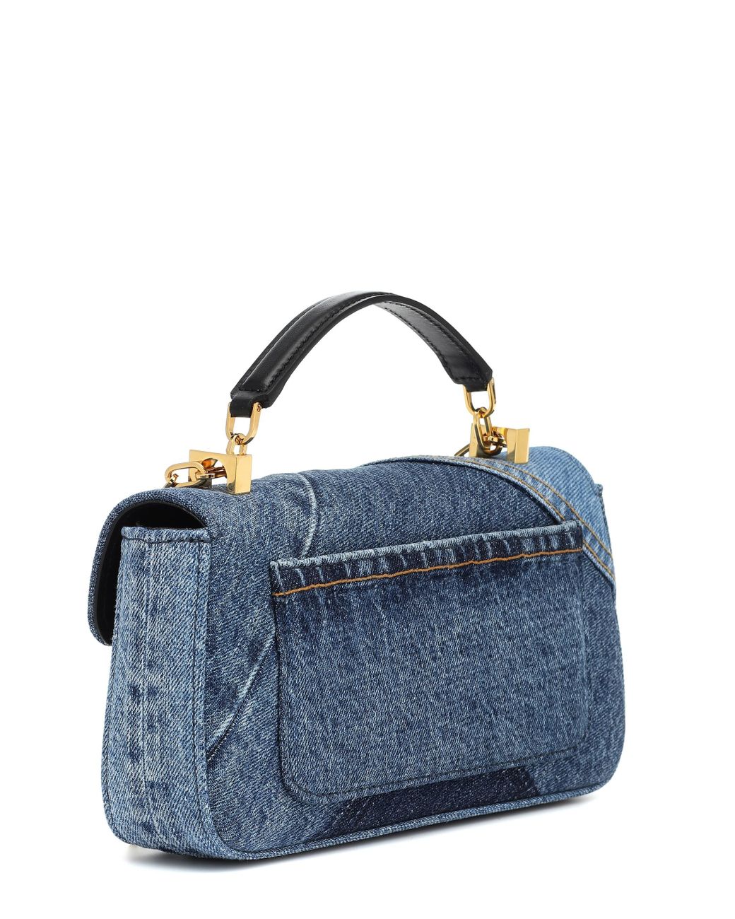 Tom Ford 001 Medium Denim Shoulder Bag in Blue | Lyst