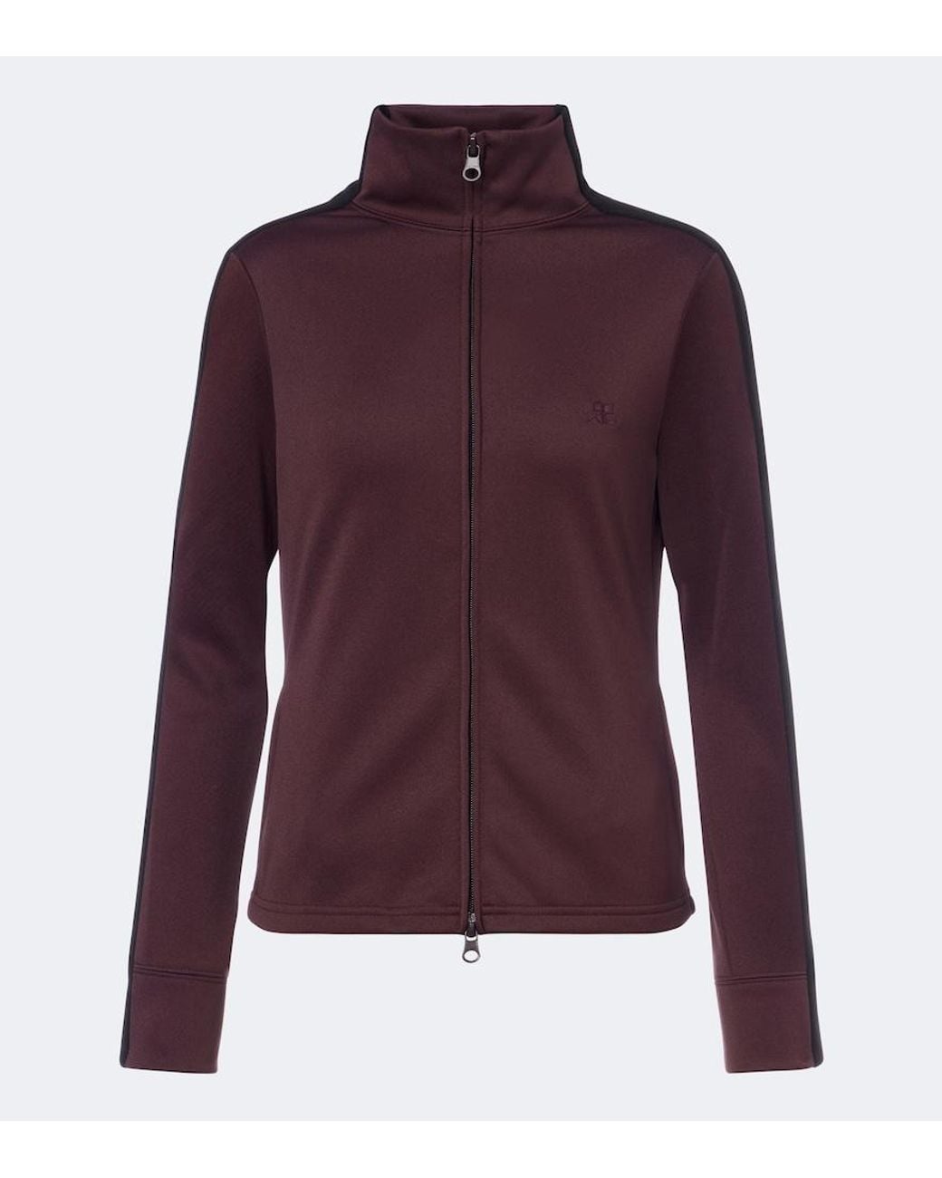 Courreges Purple Jersey Track Jacket