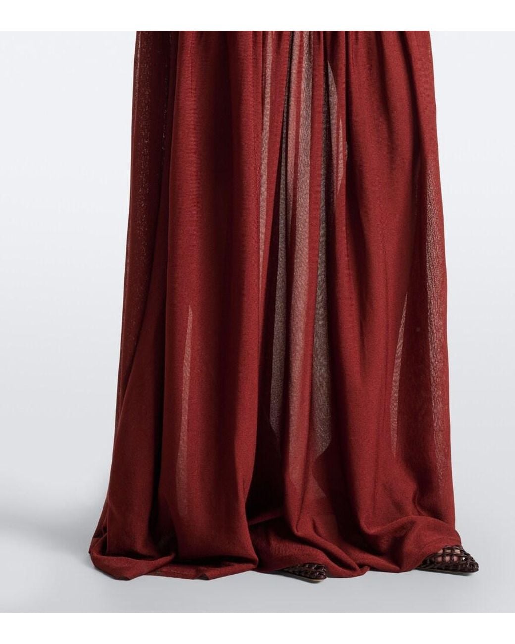 retroféte Red Zosima Knitted Gown