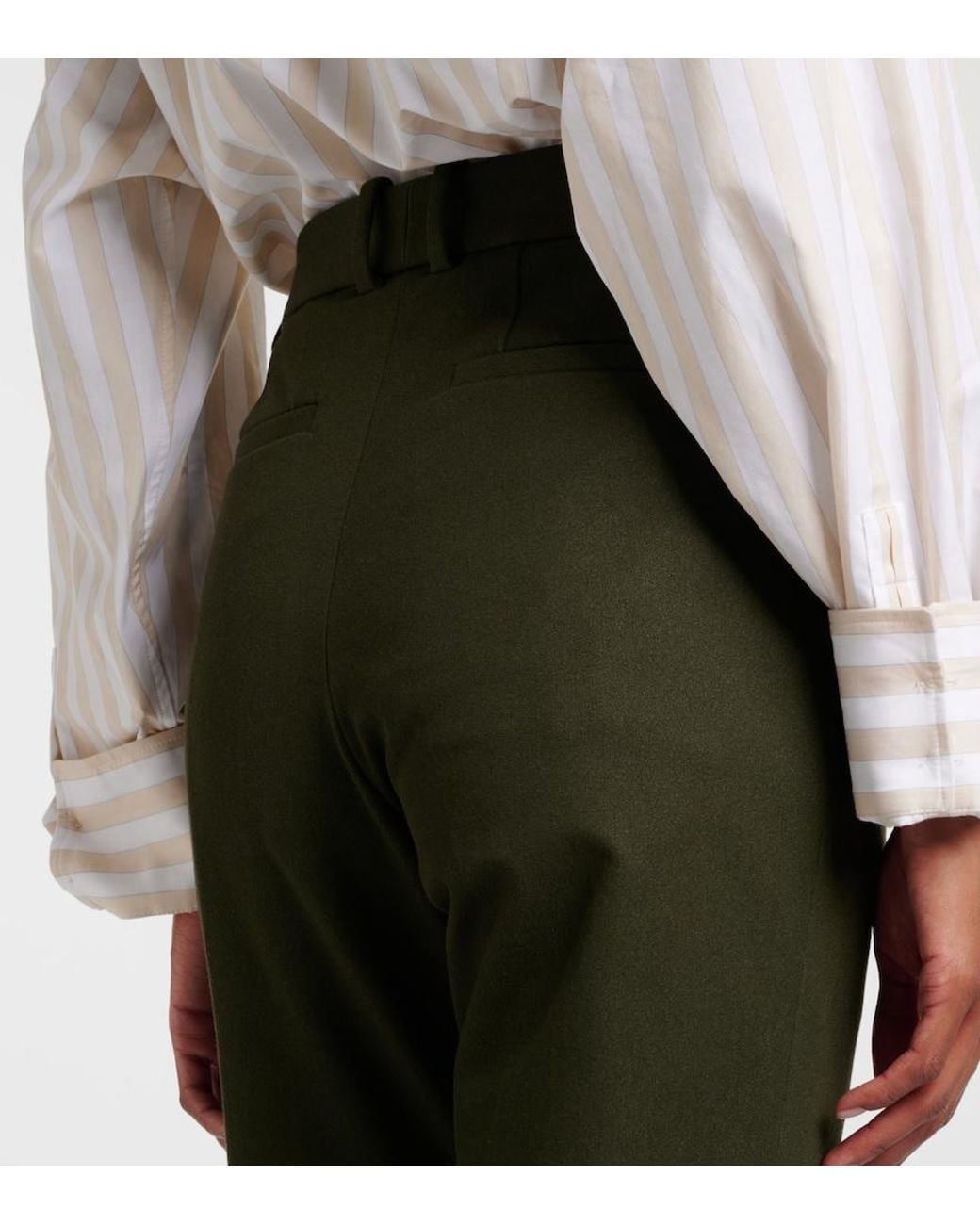 Joseph Gray New Coleman Gabardine Slim Pants