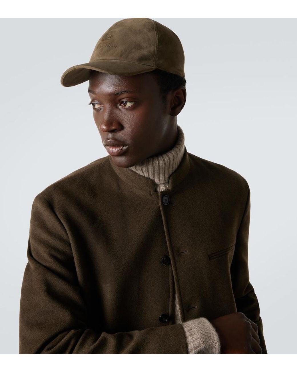 Cappello Da Baseball di Loro Piana in Green da Uomo