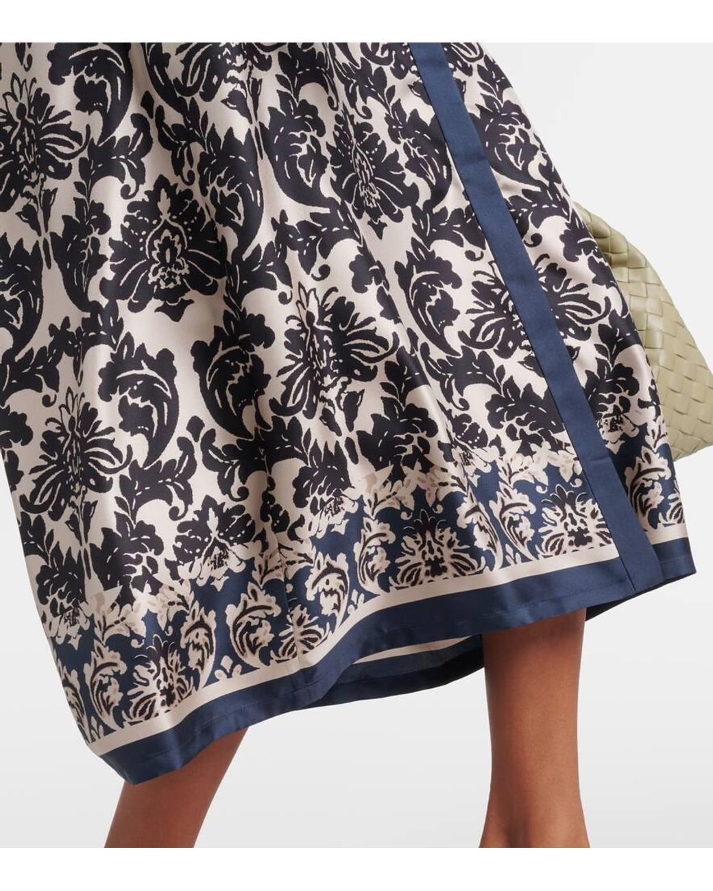 ワンピース S MAX MARA Timeo kaftan silk dress with floral print S Max Mara Timeo Printed Silk Kaftan Dress | Liberty